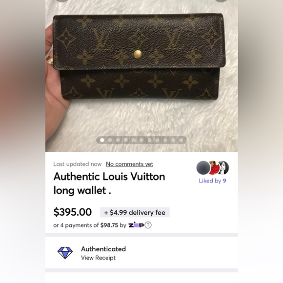 ♥️ 100% Authentic Louis Vuitton wallet - Picture 2 of 12